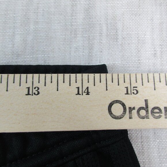 Adidas Warm-Up Pants Womens Medium Black Basketball Sports High Waist Ankle Zip - Picture 7 of 9